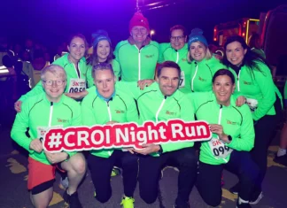 Hundreds Step Out for Heart Health at the 2025 Croí Night Run