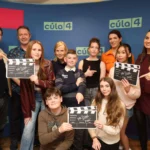 Celebrating the launch of Cúla4’s new series ‘Mo Scéal Féin’ at Galway’s Baboró Festival
