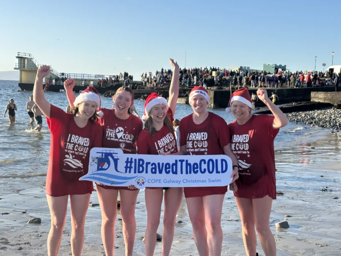 1 2025 COPE Galway Christmas Swim_The Mannion Family from Menlo (1)