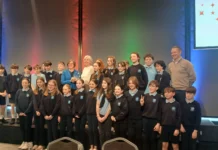 Scoil na bhForbacha celebrates national RSA Award as students push for road safety