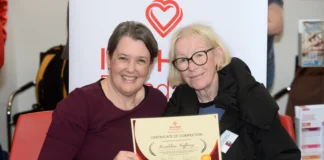Galway woman who had a stroke graduates as Patient Champion