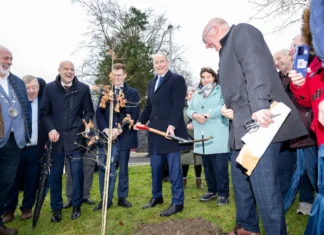 Taoiseach opens two council housing developments in Ballinasloe