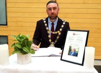 Book of Condolence open for Michael Lyster in Galway City