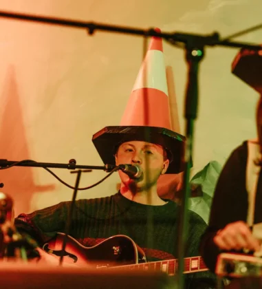 Peadar-Tom Mercier, a musician and composer from An Cheathr&uacute; Rua. Photo Michael Kelly.