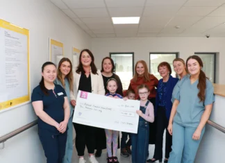 Connemara family raises €10,000 for UHG Patient Comfort Fund in memory of beloved father