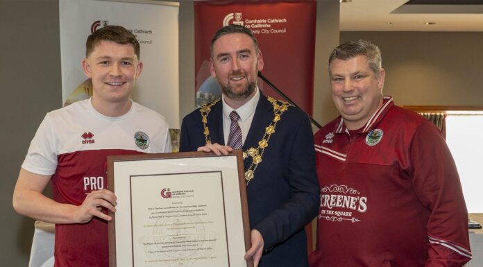Mayoral Reception Held in Honour of Galway Sporting Community