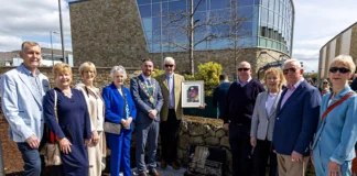 Memorial Plaque Unveiled to Commemorate Private Stephen Griffin