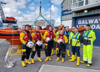 Final day on the lifeboat for Galway RNLI crew member