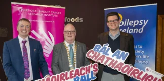 Breast cancer and epilepsy charities to benefit from Galway Cathaoirleach’s Ball