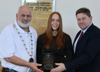 Galway Football Star Recognised At Civic Reception