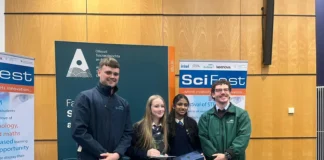 Climate Award goes to standout Galway students at SciFest regional final