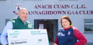 Annaghdown GAA volunteer wins €10,000 for her Camogie club
