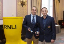Long service awards for three Galway RNLI crew mark 30 years of volunteering