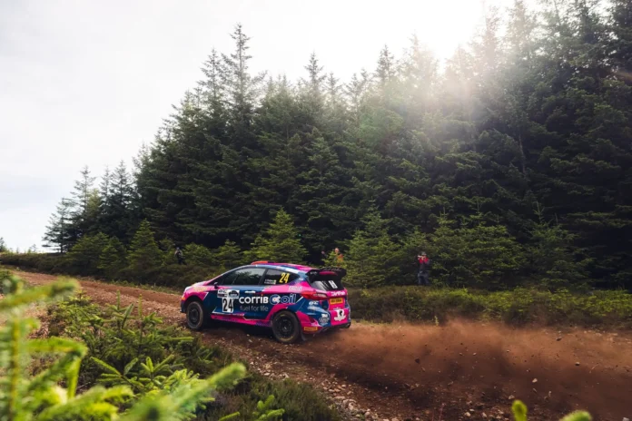 Aoife Raftery Grampian Forest Rally