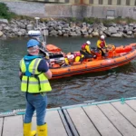 Galway RNLI crew rescue sailor from boat aground on Galway Bay