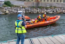 Galway RNLI crew rescue sailor from boat aground on Galway Bay