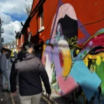 Galway artists transform Pump Lane with vibrant street art