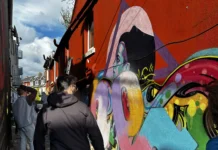 Galway artists transform Pump Lane with vibrant street art