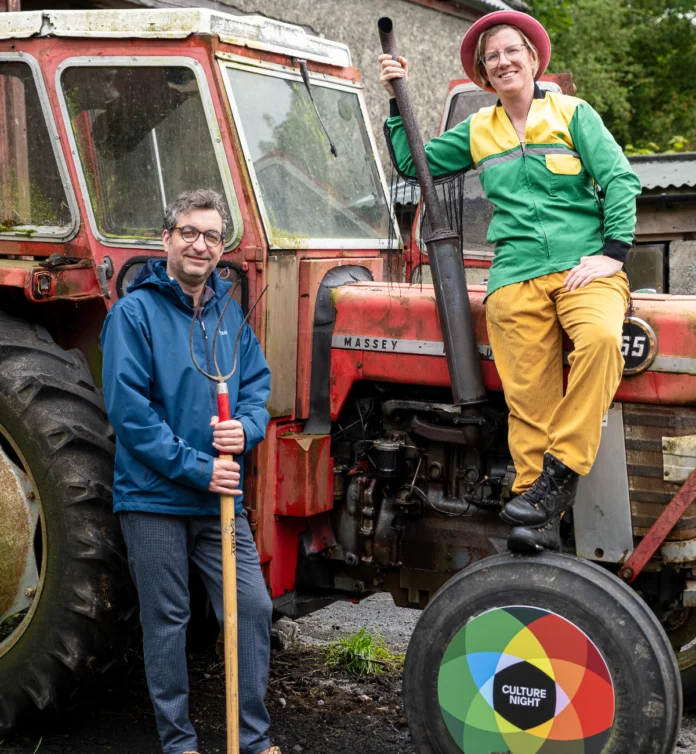 Ultan Conlon and Breda Larkin - photo by Ciarán MacChoncarraige