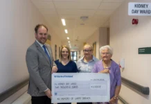 Family raises €2,000 for Portiuncula Hospital in memory of care provided