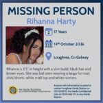 Garda appeal for missing Loughrea teenager